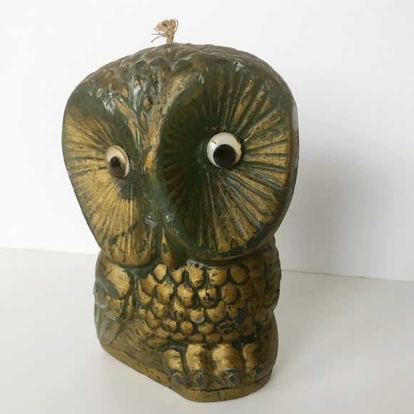 Vintage 60’s Owl Candle - Picture 7 of 10